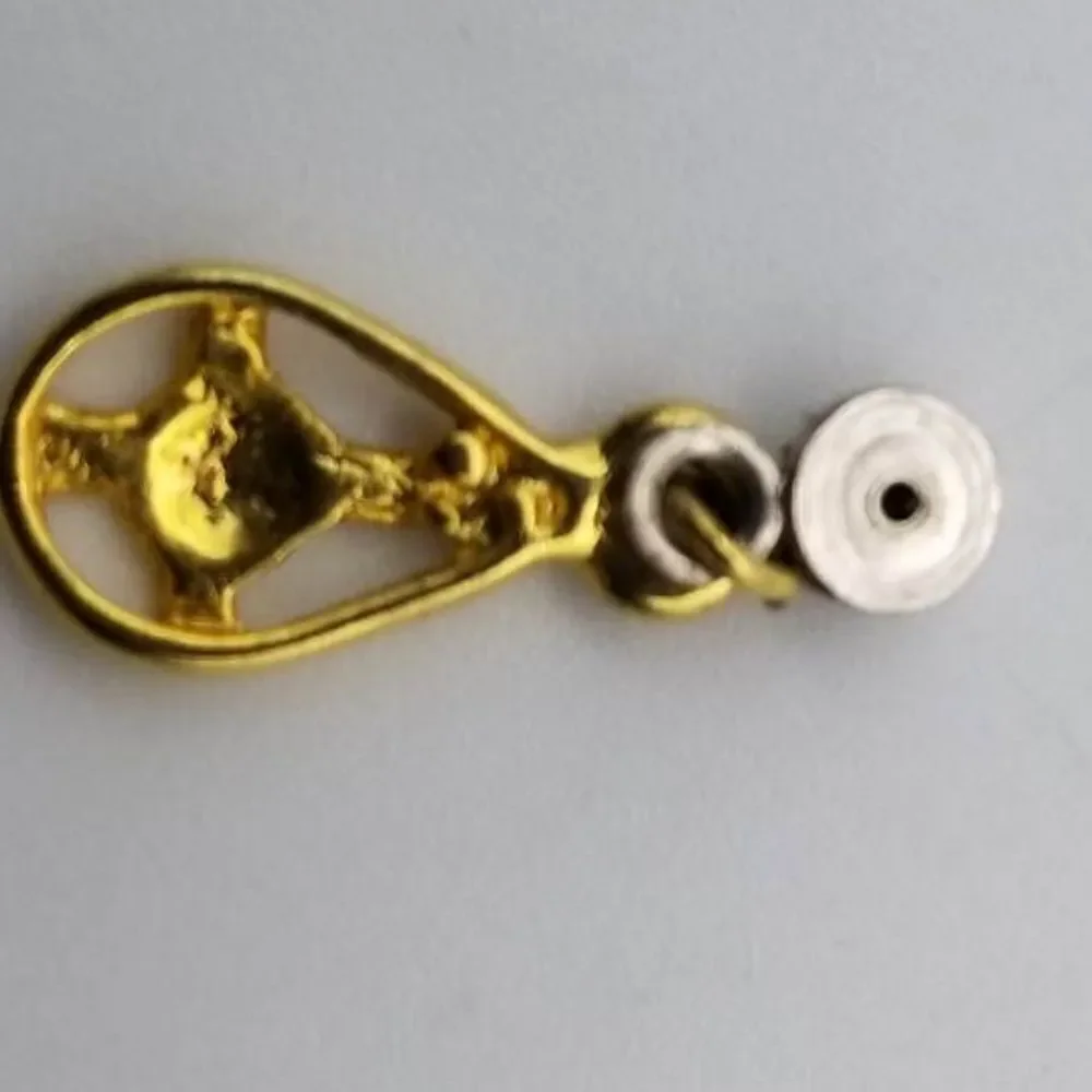 Gold filled‎ pendulum healing pendant